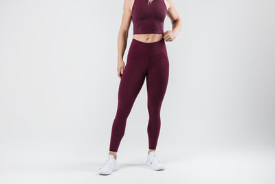 Women's Eos tight in wine