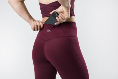 Women's Eos tight in wine