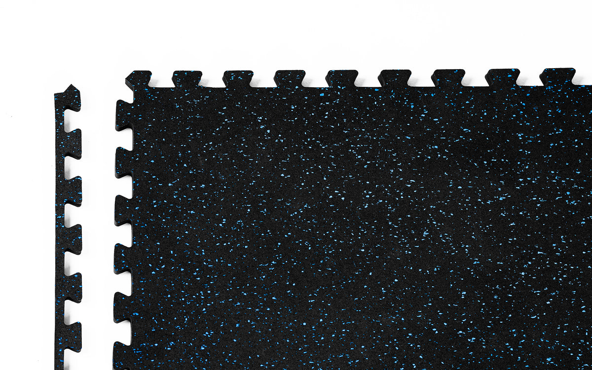 Rubber-Topped Foam Floor Tiles | REP Fitness | Home Gym Flooring
