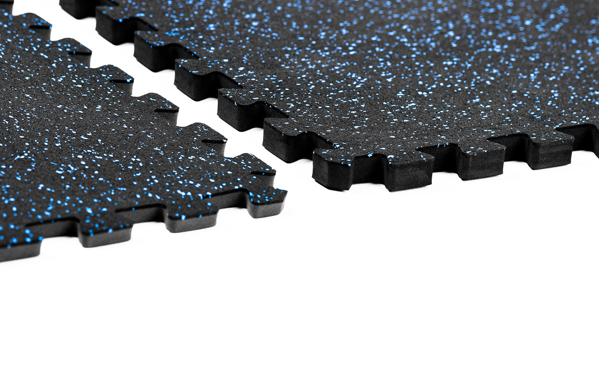 Rubber-Topped Foam Floor Tiles | REP Fitness | Home Gym Flooring