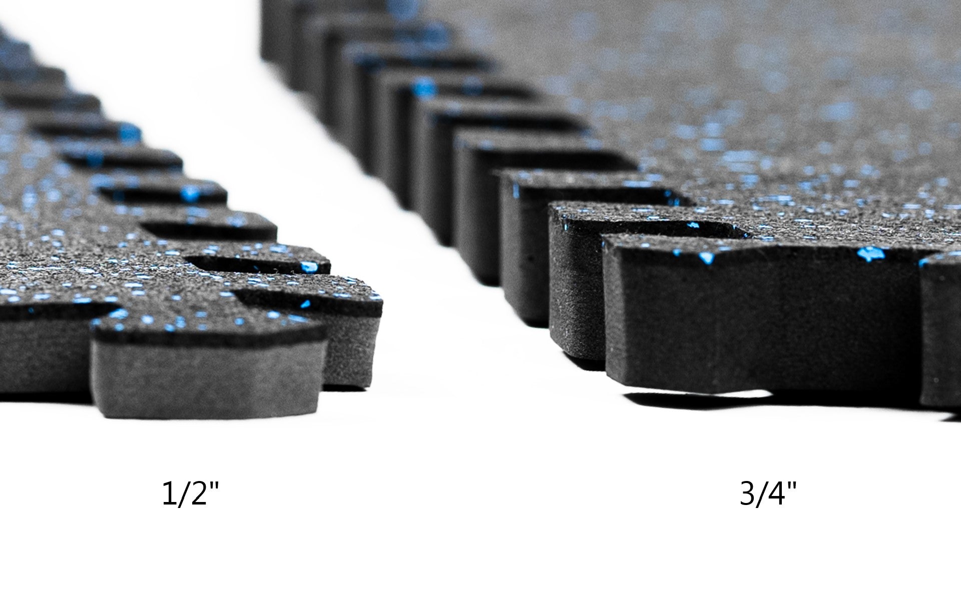 RubberTopped Foam Floor Tiles REP Fitness Home Gym Flooring