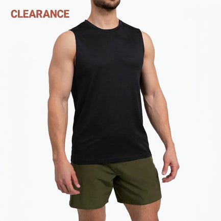 The REP Fitness Men's Solis Muscle Tee in Black in Clearance