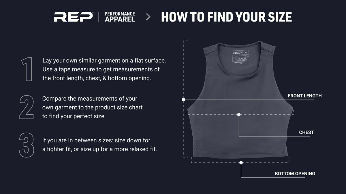 Find Your Size Rhea Tank