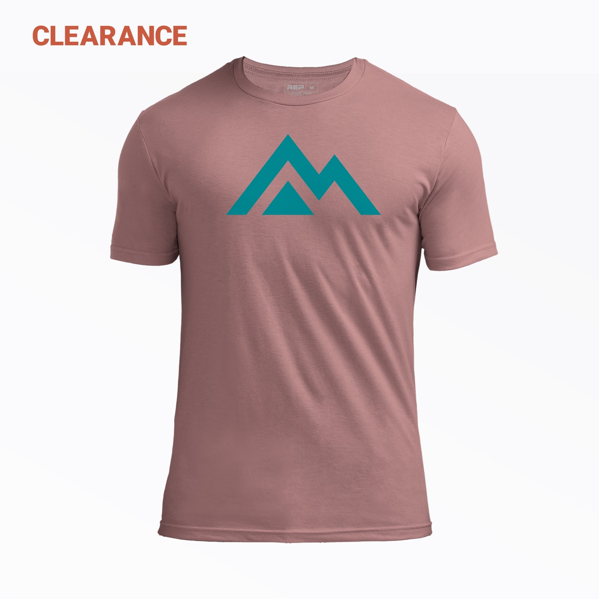 REP Icon Tri-Blend Crew T-Shirt in Lavender with a Slate colored graphic
