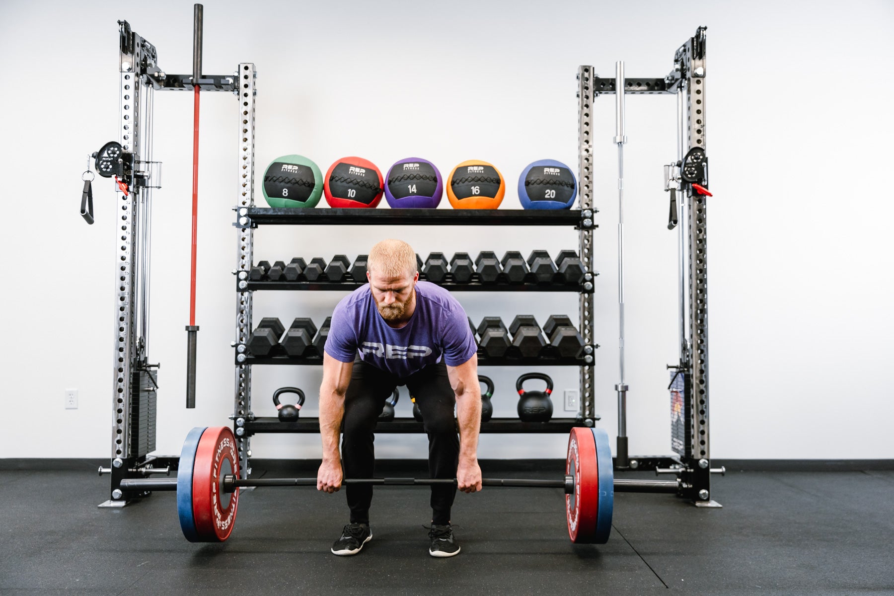 Dumbbell & Kettlebell Storage Shelf | REP Fitness | Modular Storage