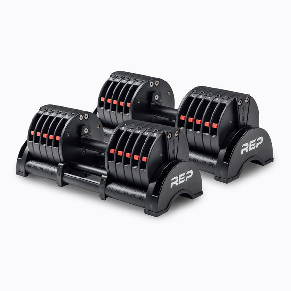 可変式ダンベル quick dumbbells 2/2 QuickDraw™ | Adjustable Dumbbell (KG) | REP Fitness