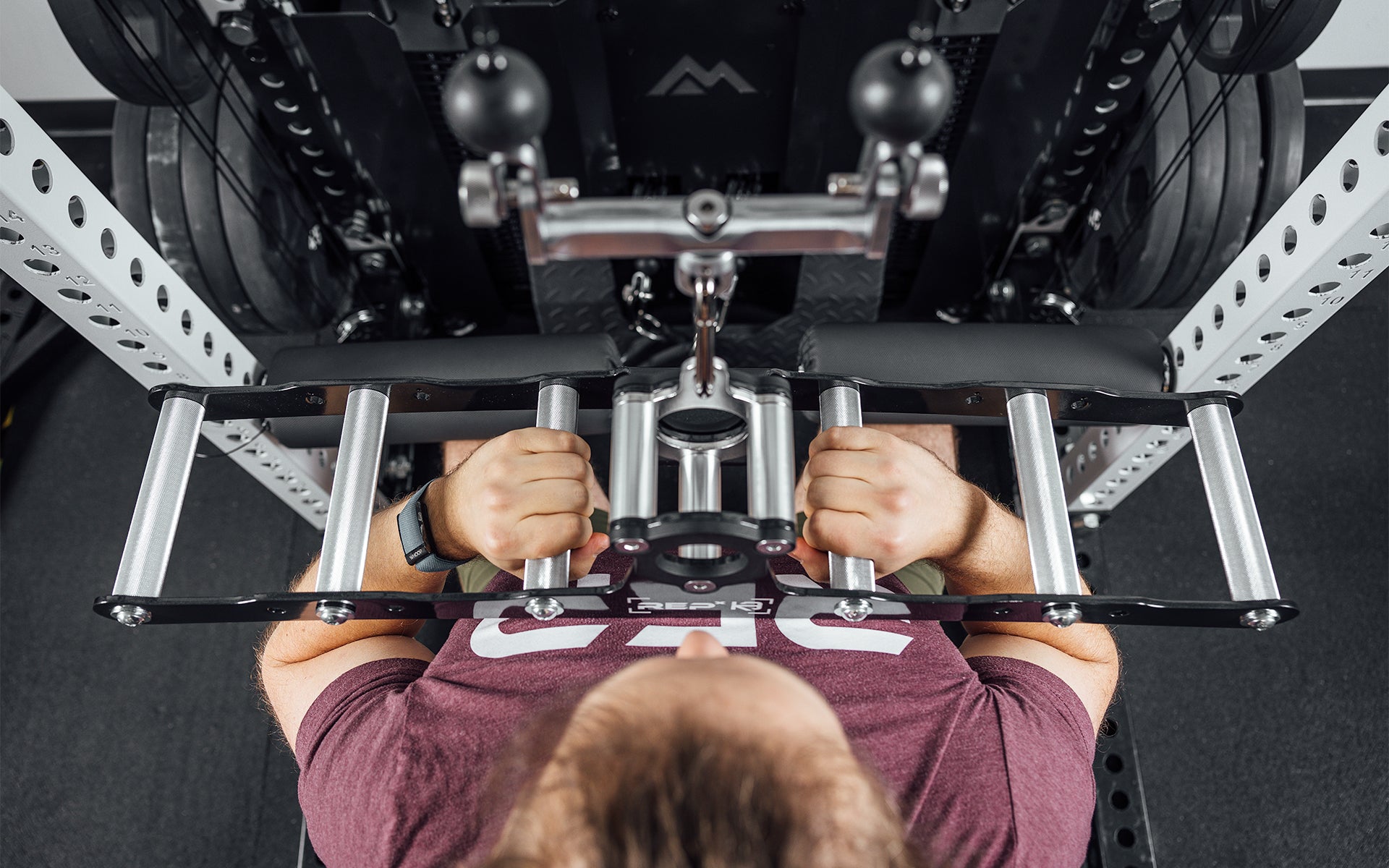 REP® x Kleva Built® Atlas™ Multi-Grip Cable and Landmine Attachment