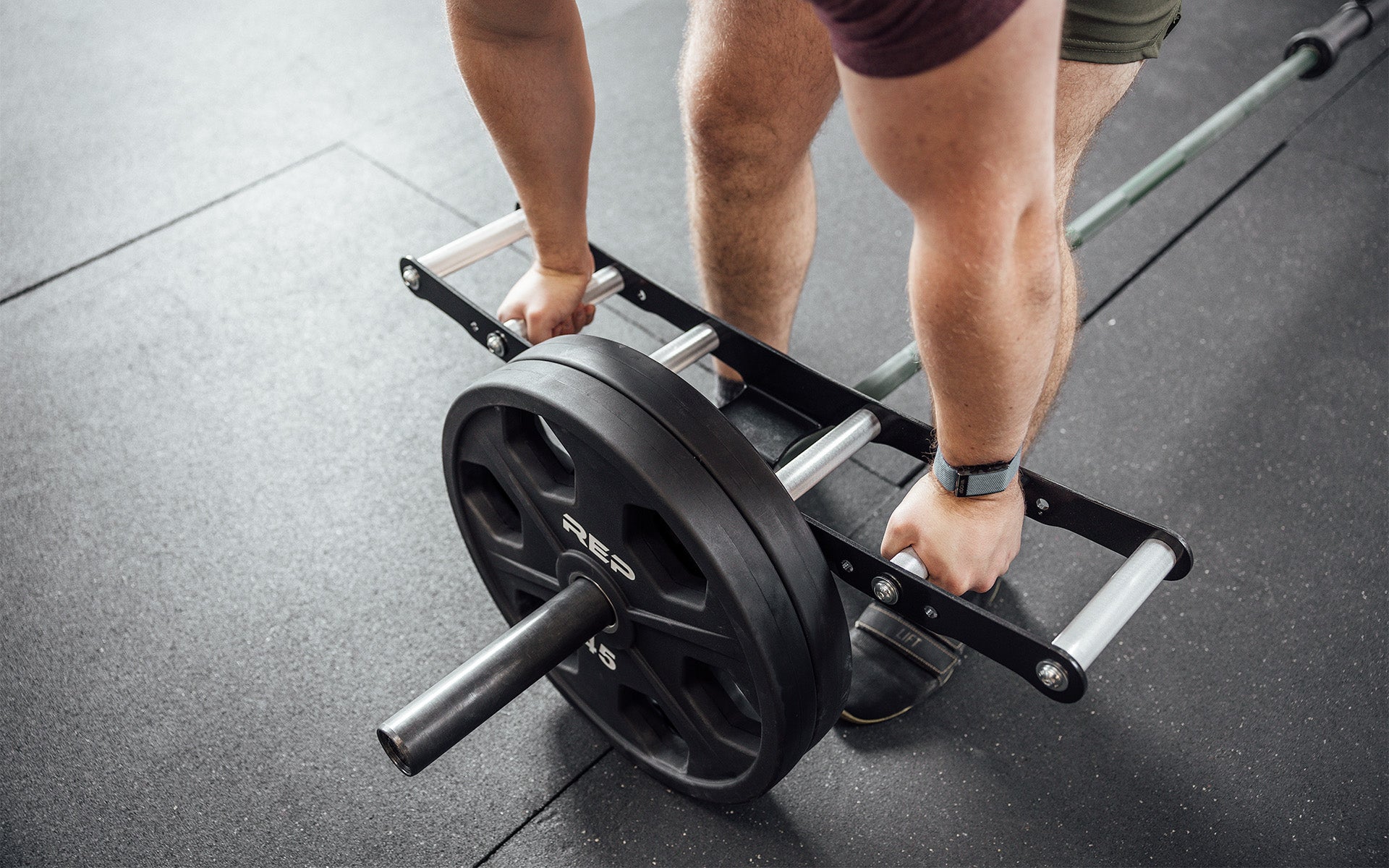 REP® x Kleva Built® Atlas™ Multi-Grip Cable and Landmine Attachment