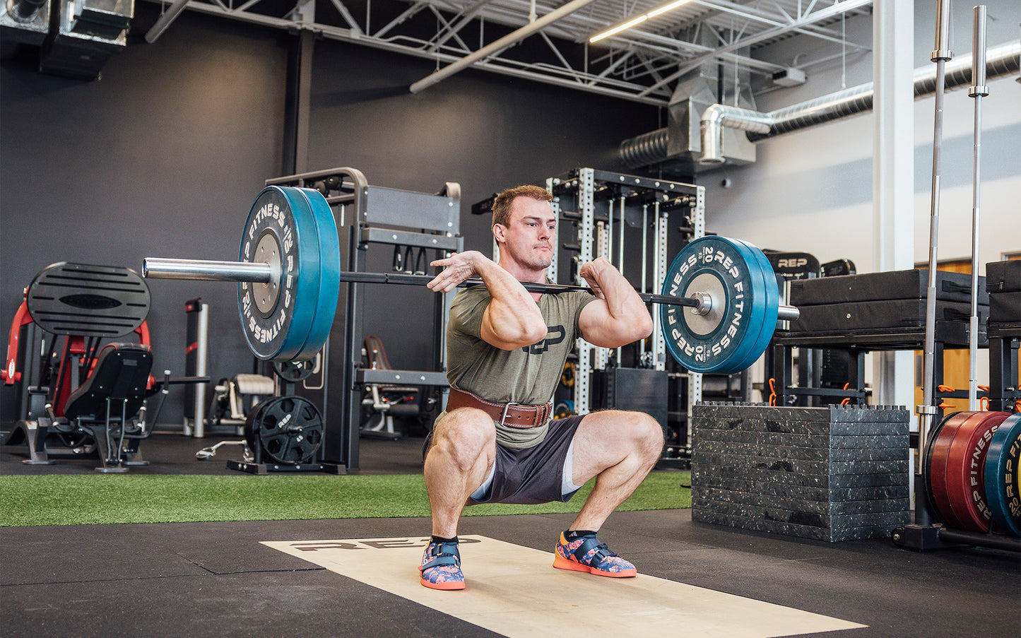 Leather Olympic Lifting Belt | REP Fitness