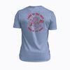 Heather Blue/Red