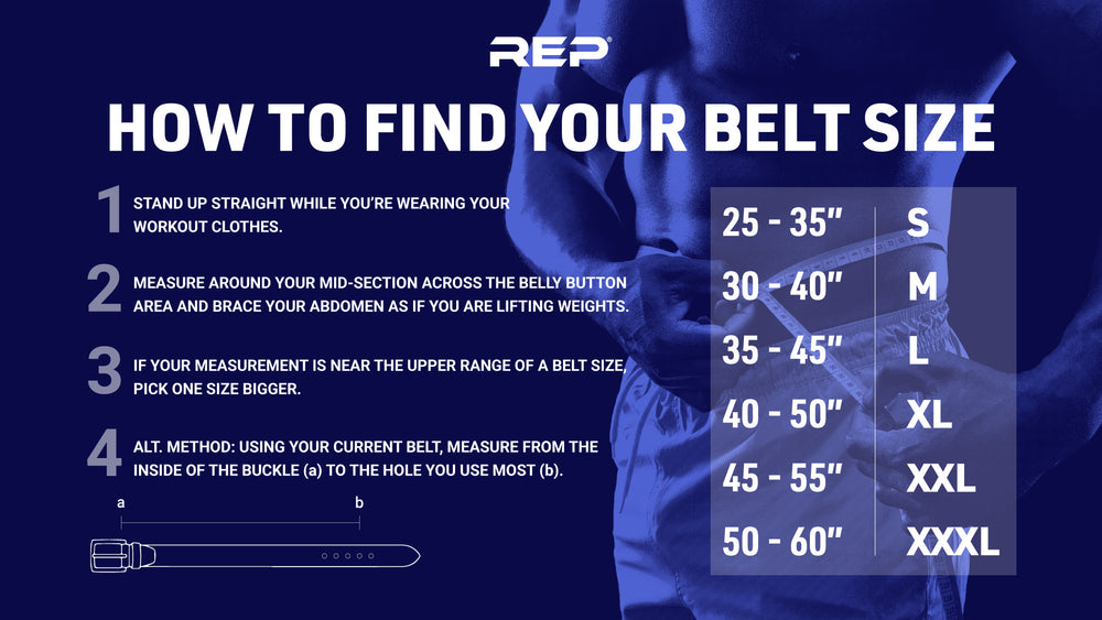REP® USA Premium Leather Lifting Belt Weightlifting REP Fitness