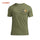 heather olive/white