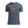 heather navy/red