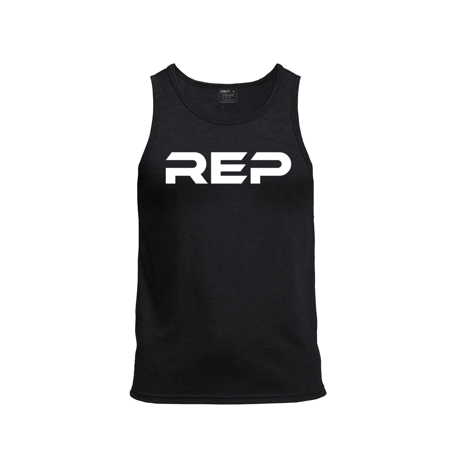 Men's Daily Driver Tri-Blend Tank in Heather Black