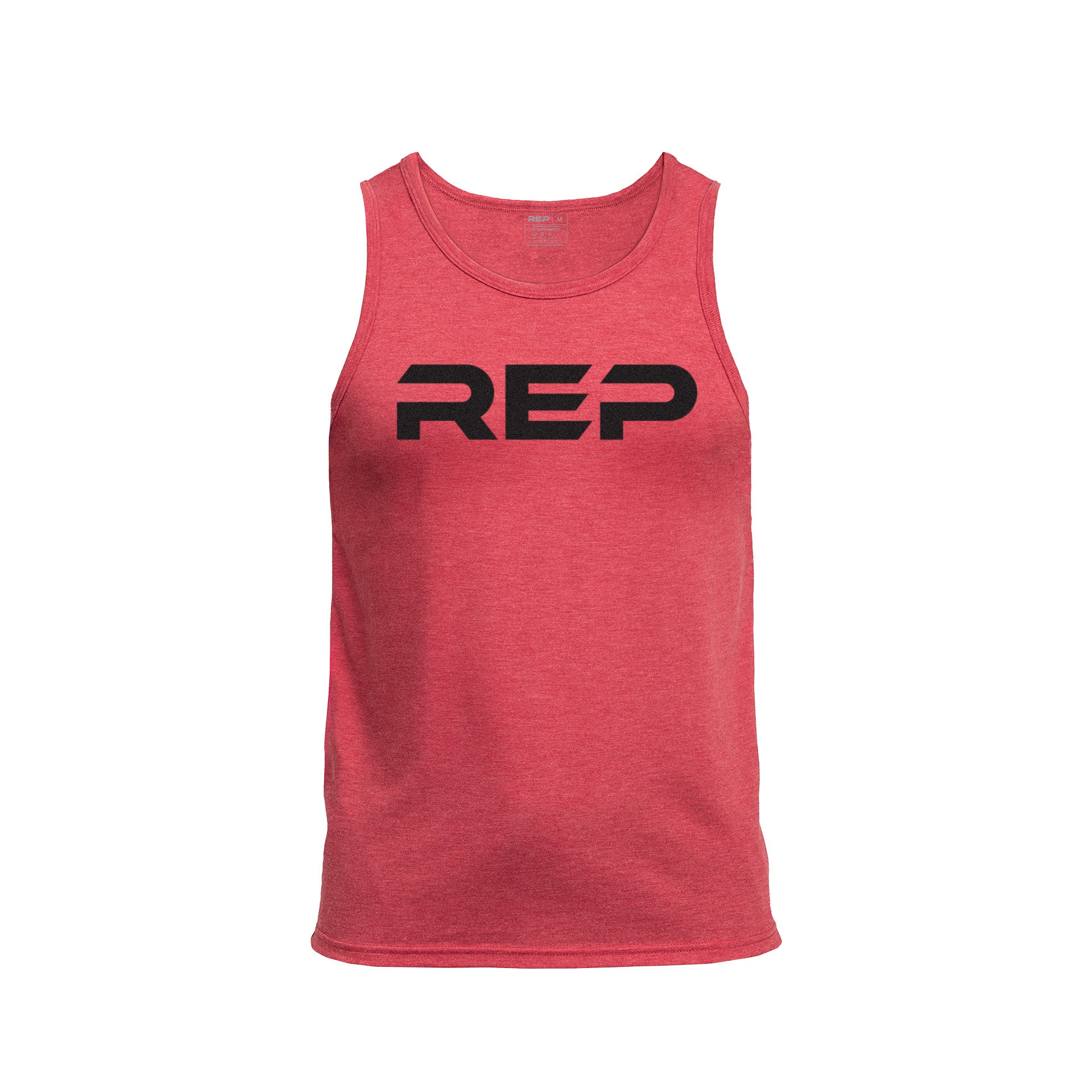 Men's Daily Driver Tri-Blend Tank in Heather Red