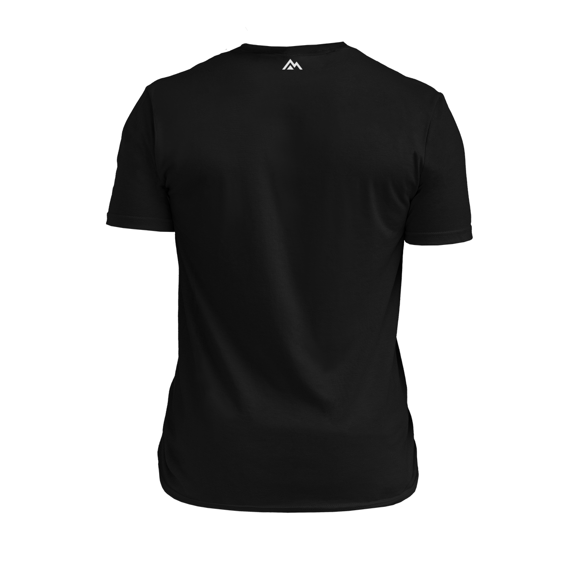 The REP Fitness Rise Tri-Blend Crew T-Shirt in Heather Black/Blue back