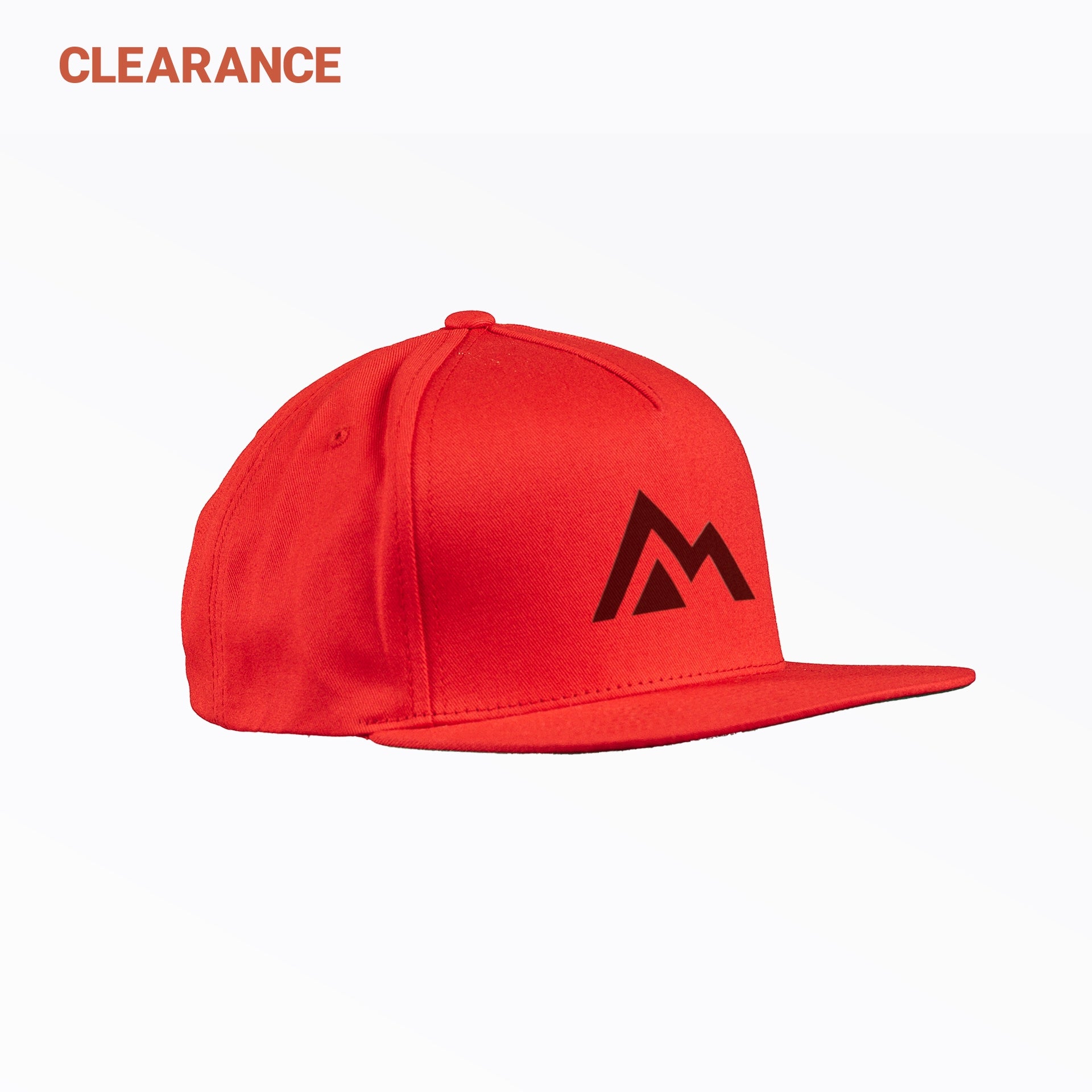 REP Mountain Cap in Red with a Black logo