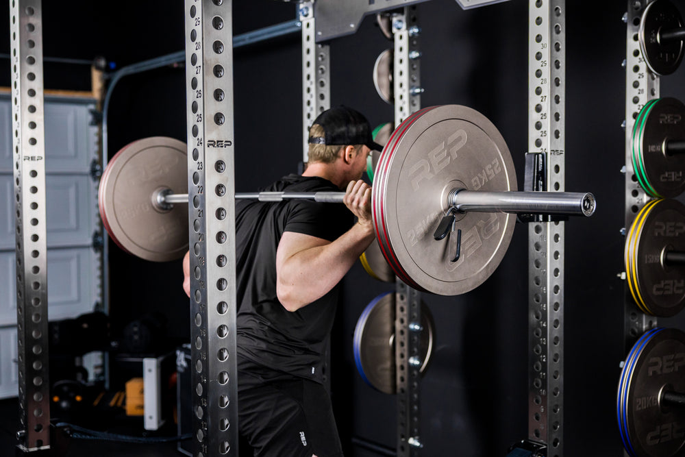 REP Fitness PR-5000 Rack with Stainless Steel Rack Uprights