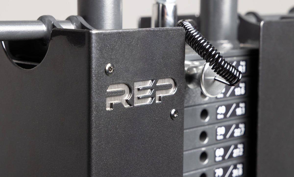 B Rep Conversion Kit Plate-Loaded to Selectorized Lat Pulldown | REP Fitness