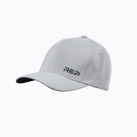 Silver/Black REP Performance Cap