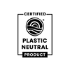Certified Plastic Neutral Product logo on a white background