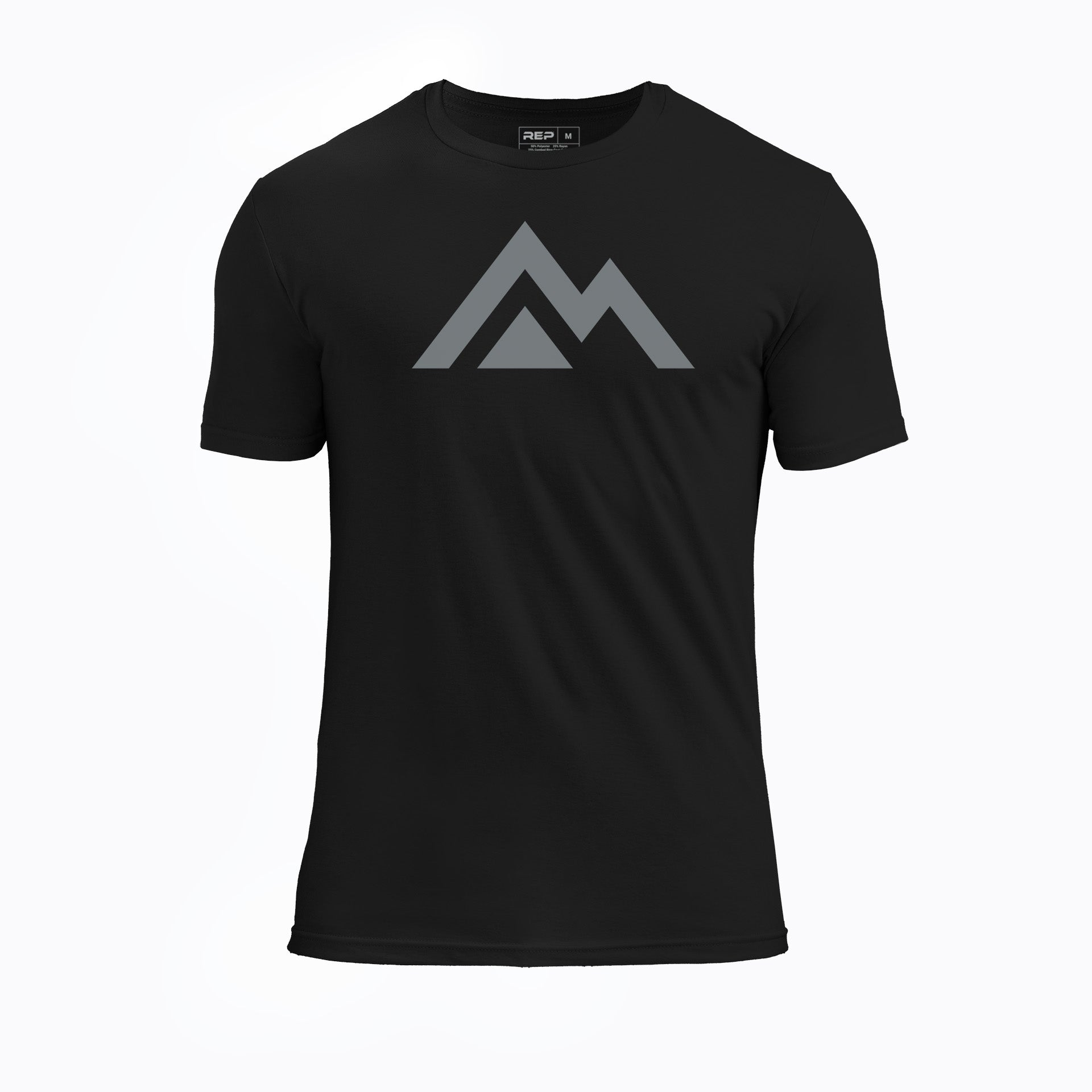 Black Icon Tri Blend Crew T-Shirt