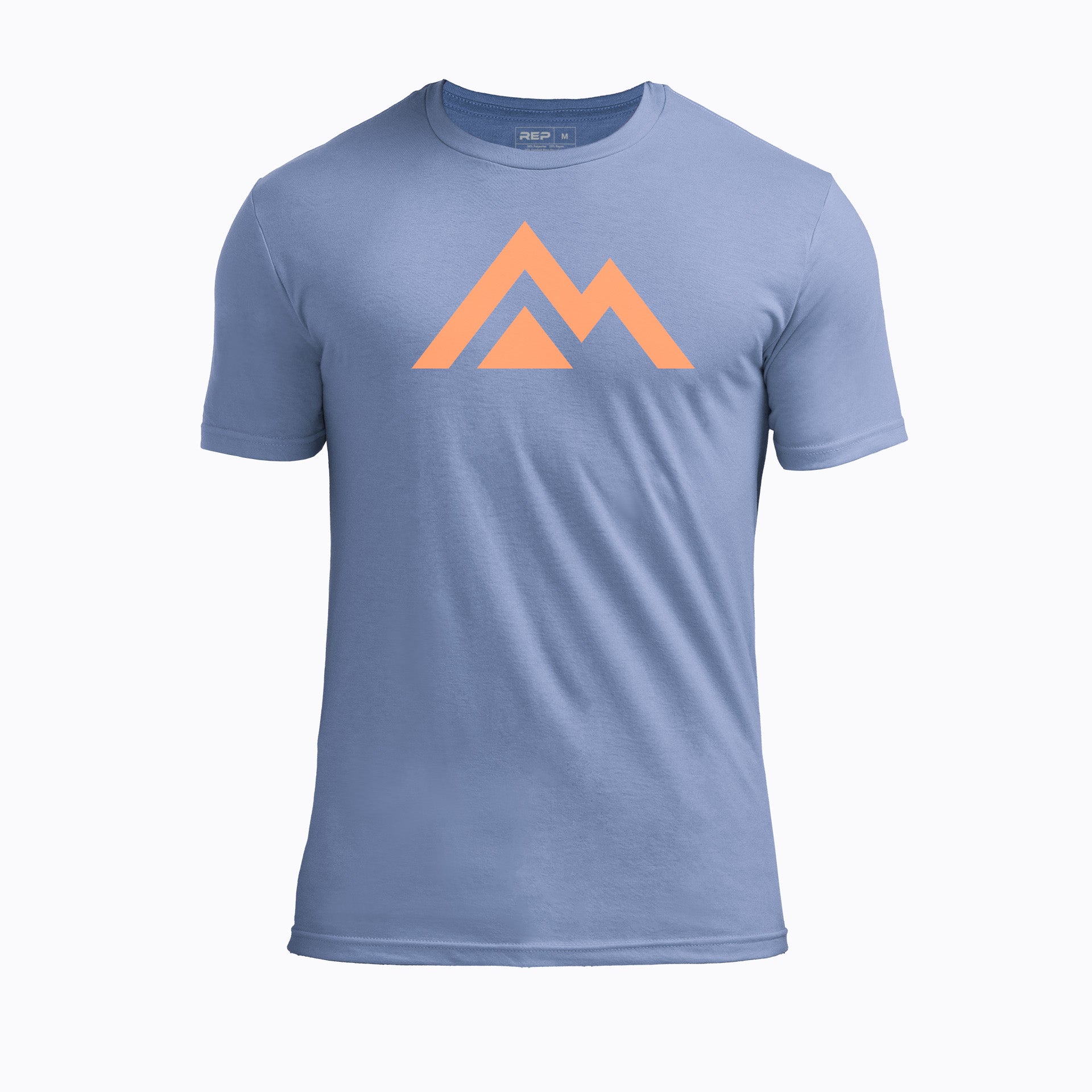 Blue Icon Tri Blend Crew T-Shirt