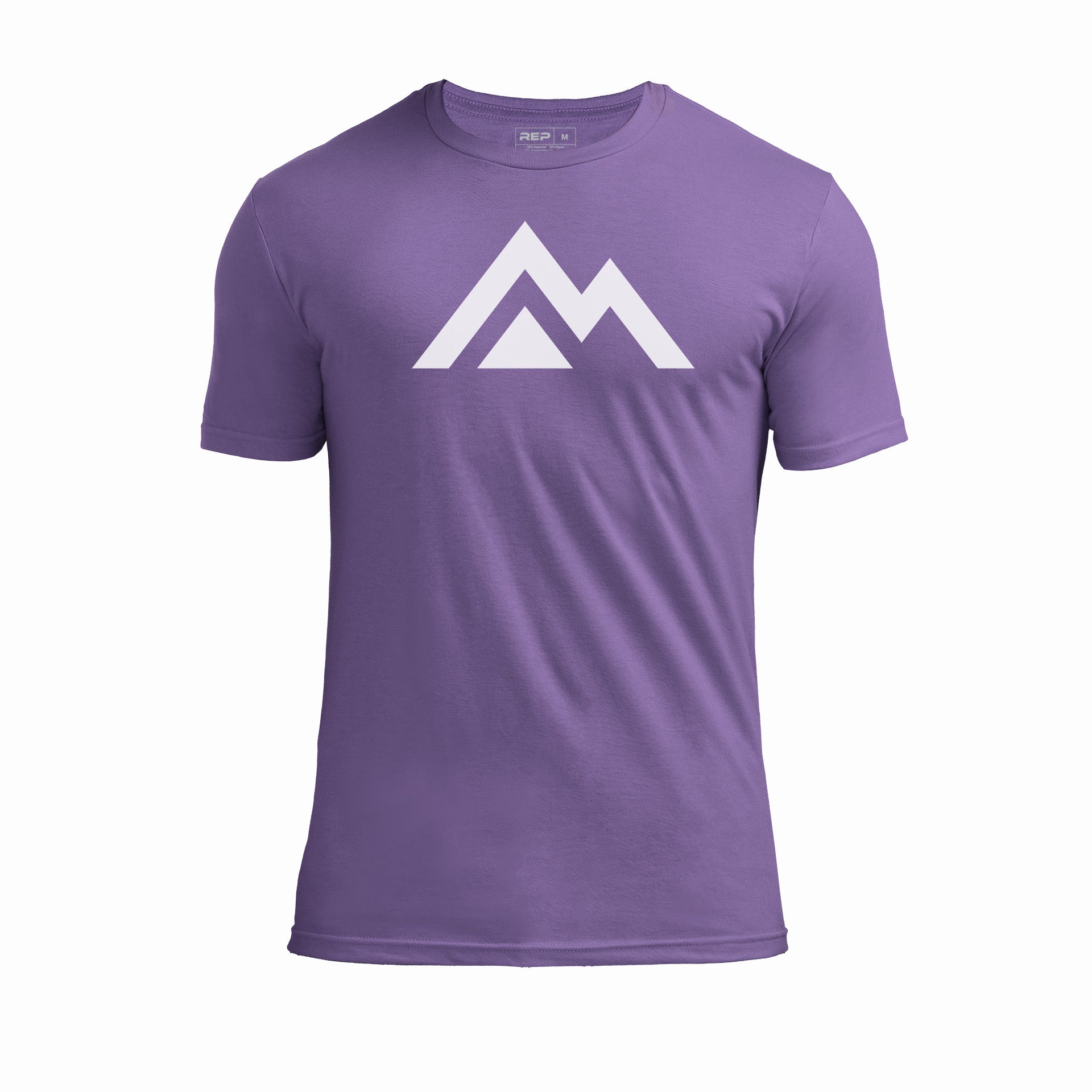 Purple Icon Tri Blend Crew T-Shirt