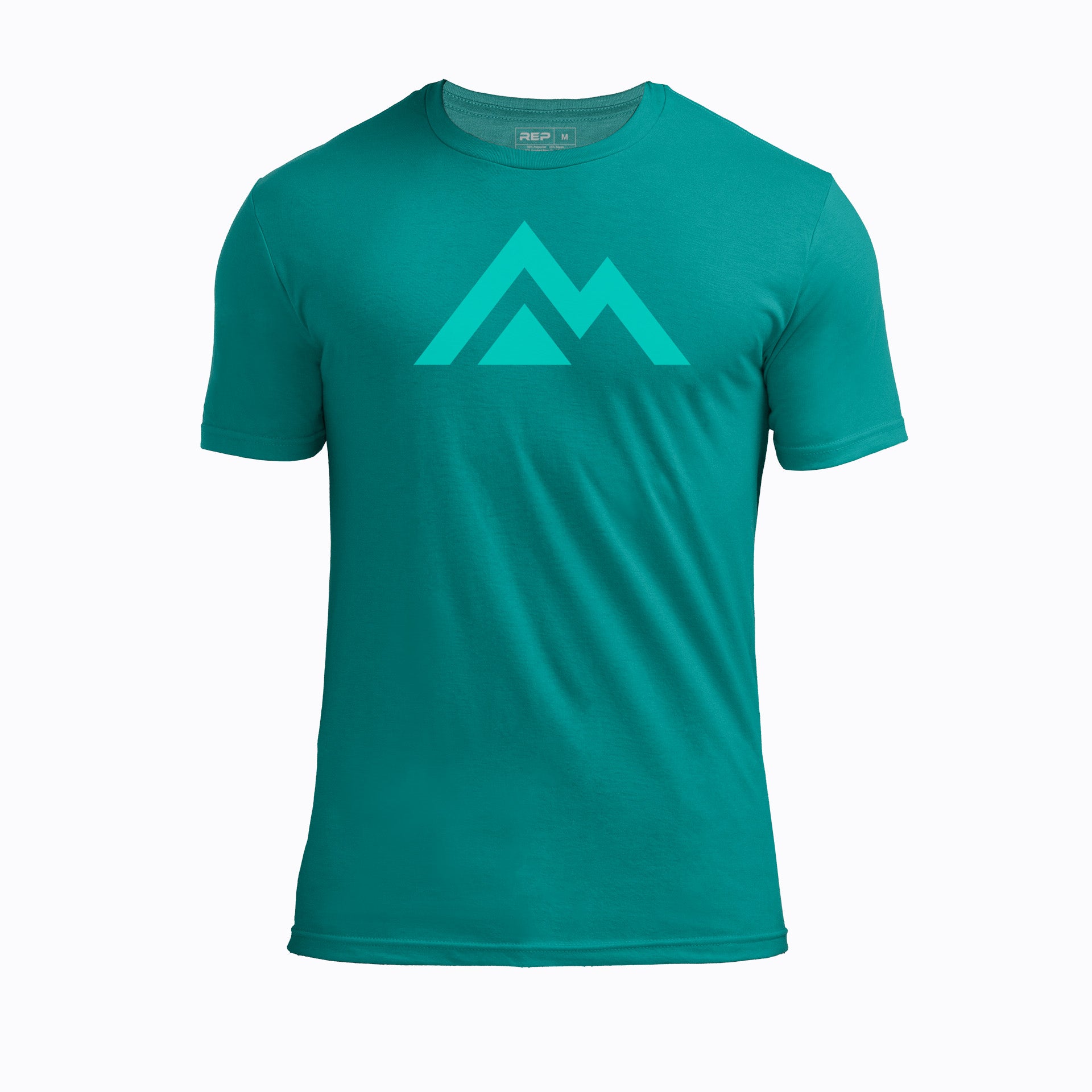 Teal Icon Tri Blend Crew T-Shirt