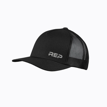 Black/Silver REP Cap