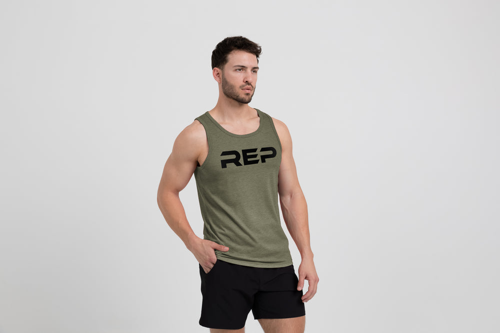 Men's Daily Driver Tri-Blend Tank