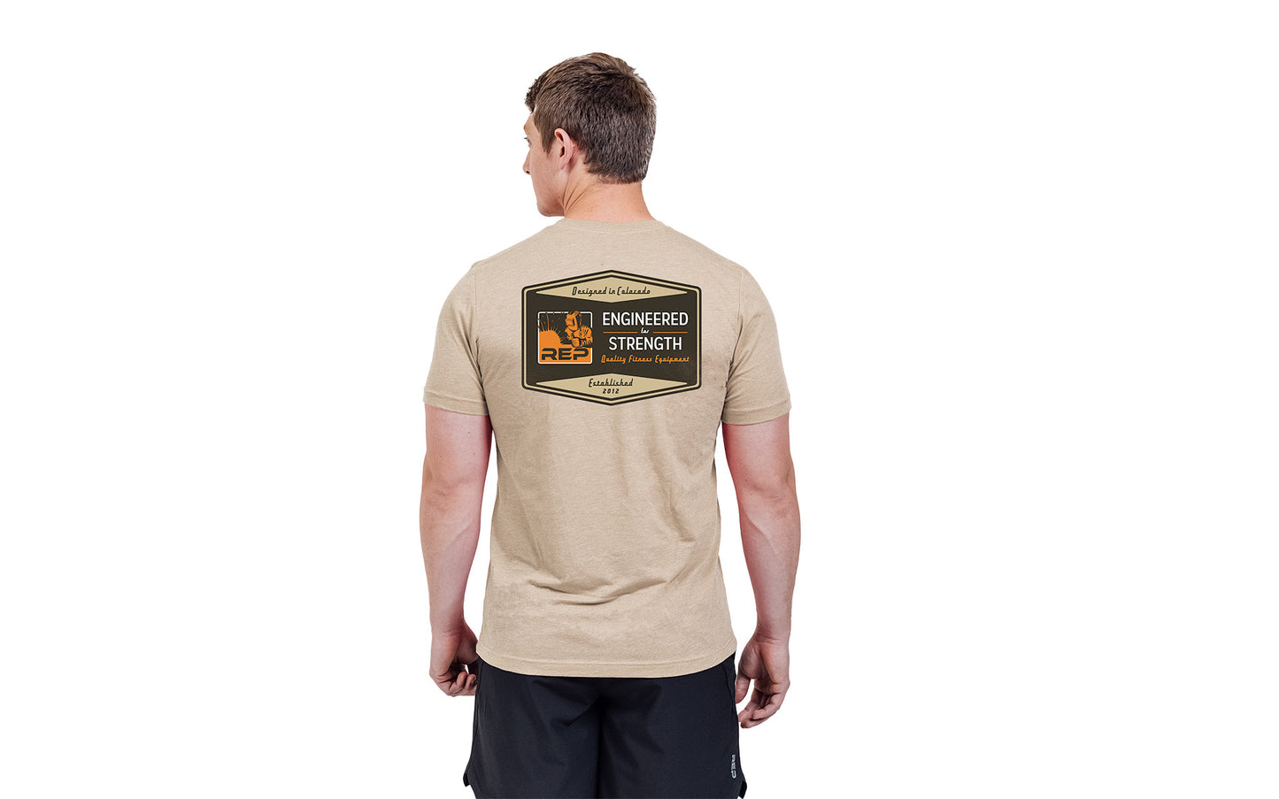 Men's Engineered Tri-Blend Crew T-Shirt