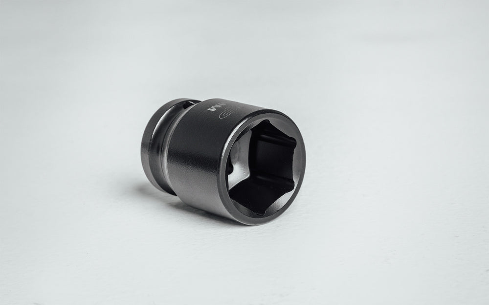 Studio shot of the front of REP's 24mm Rack Socket for installing 4000 Series Power Rack