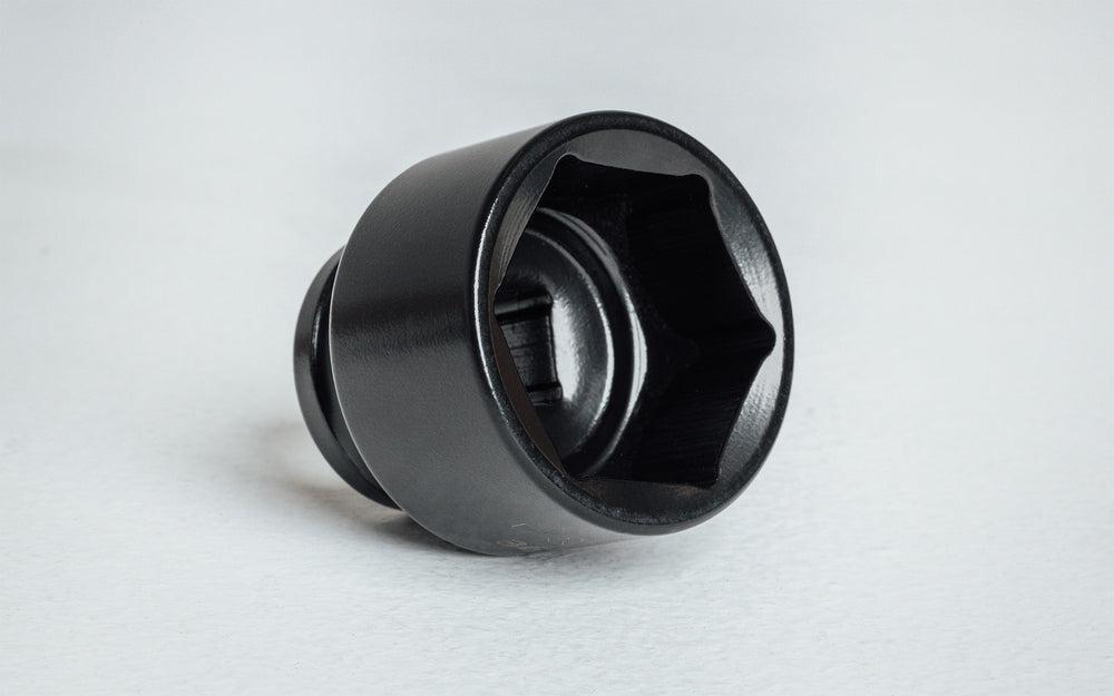 Studio shot of the front of REP's 36mm Rack Socket for installing 5000 Series Power Rack