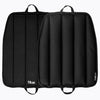 Black soft weight vest plates with '10 lbs' label on a white background