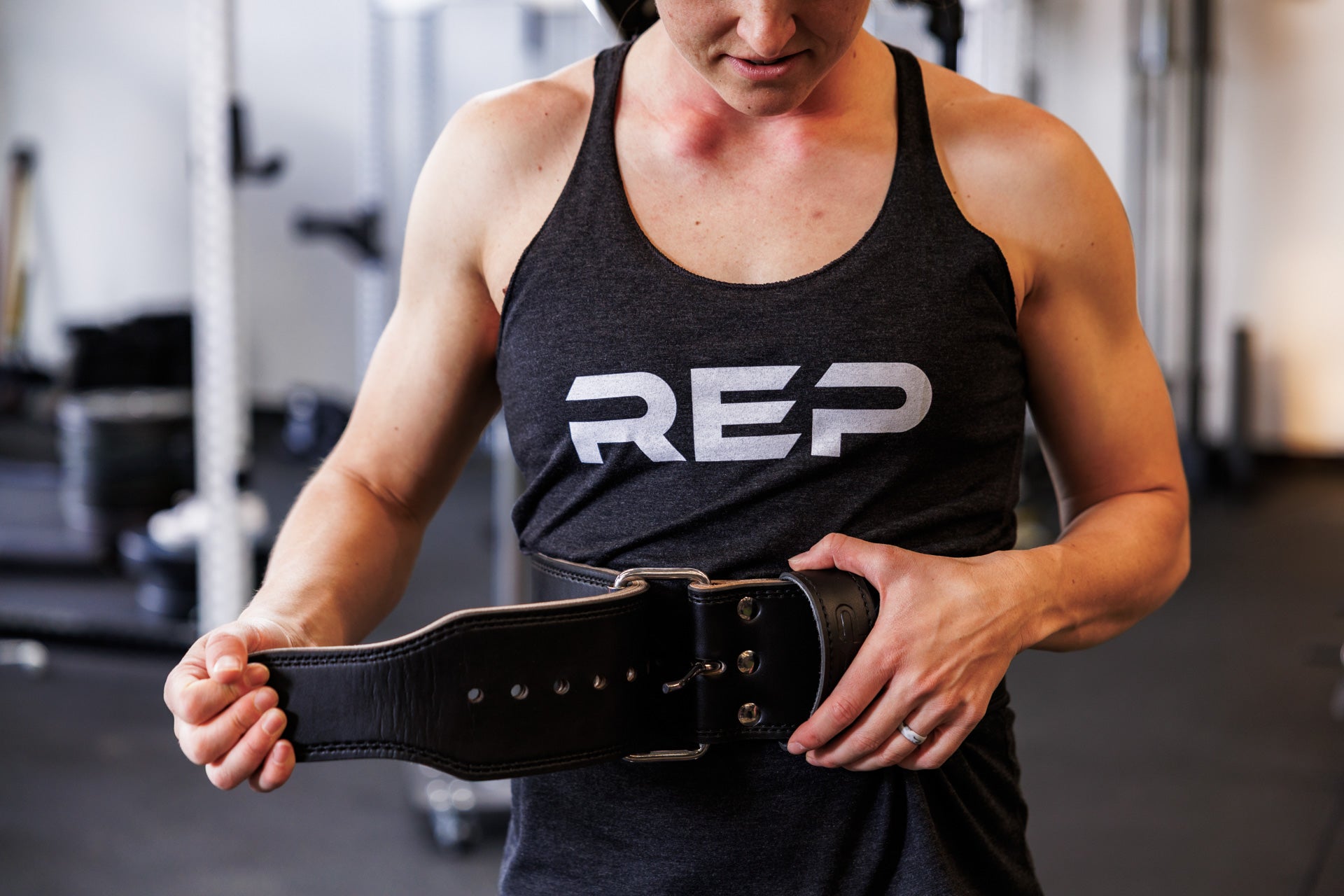 Leather Lifting Belt | REP Fitness | Weightlifting