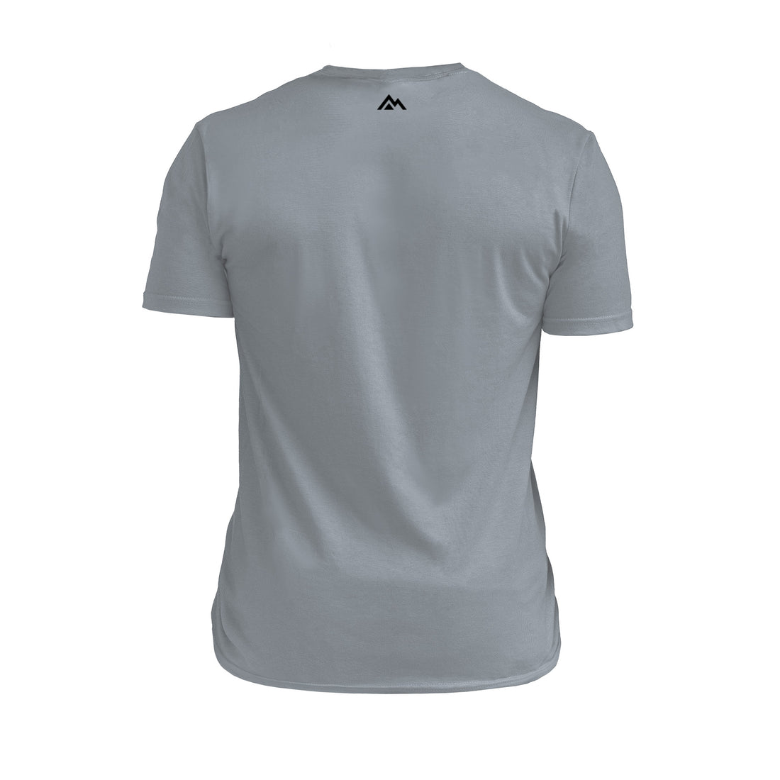 The REP Fitness REP Short-sleeve Tri-Blend Crew T-Shirt in Heather Flint/Black back