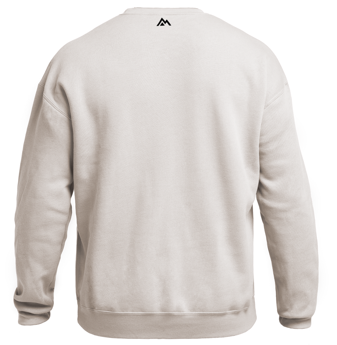 The REP Fitness Unisex Daily Driver Crewneck Sweatshirt in Dust/Black back