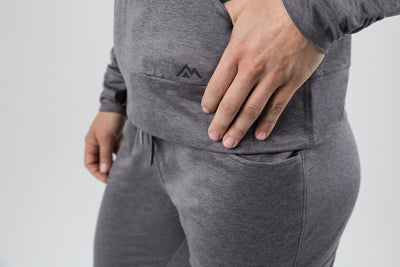 Women's Vellus Hoodie in Heather Cool Gray