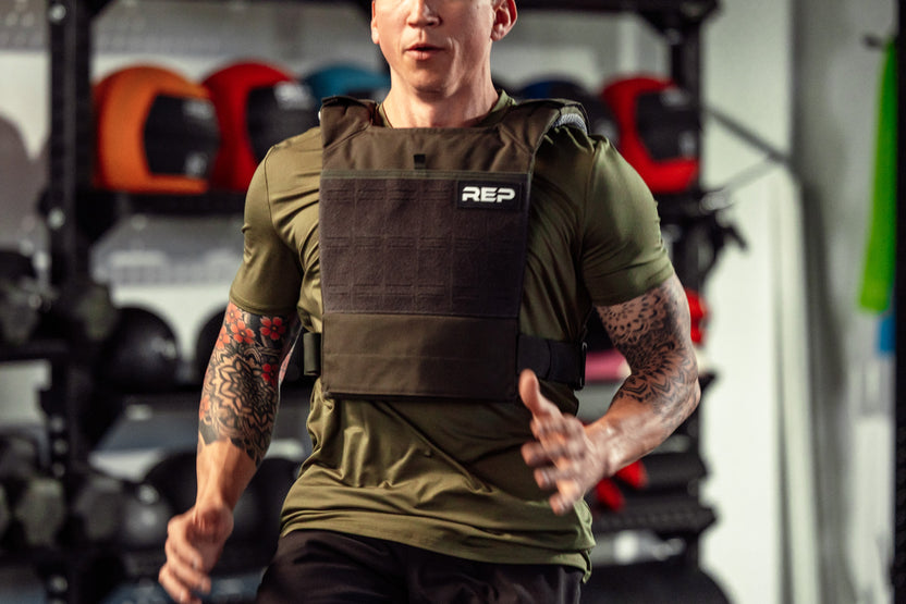 Strata Weight Vest and Plates | REP Fitness