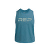 Heather Teal/Aqua Gray