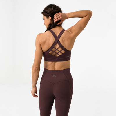 The REP Fitness Women's Eos Legging in Olive back view
