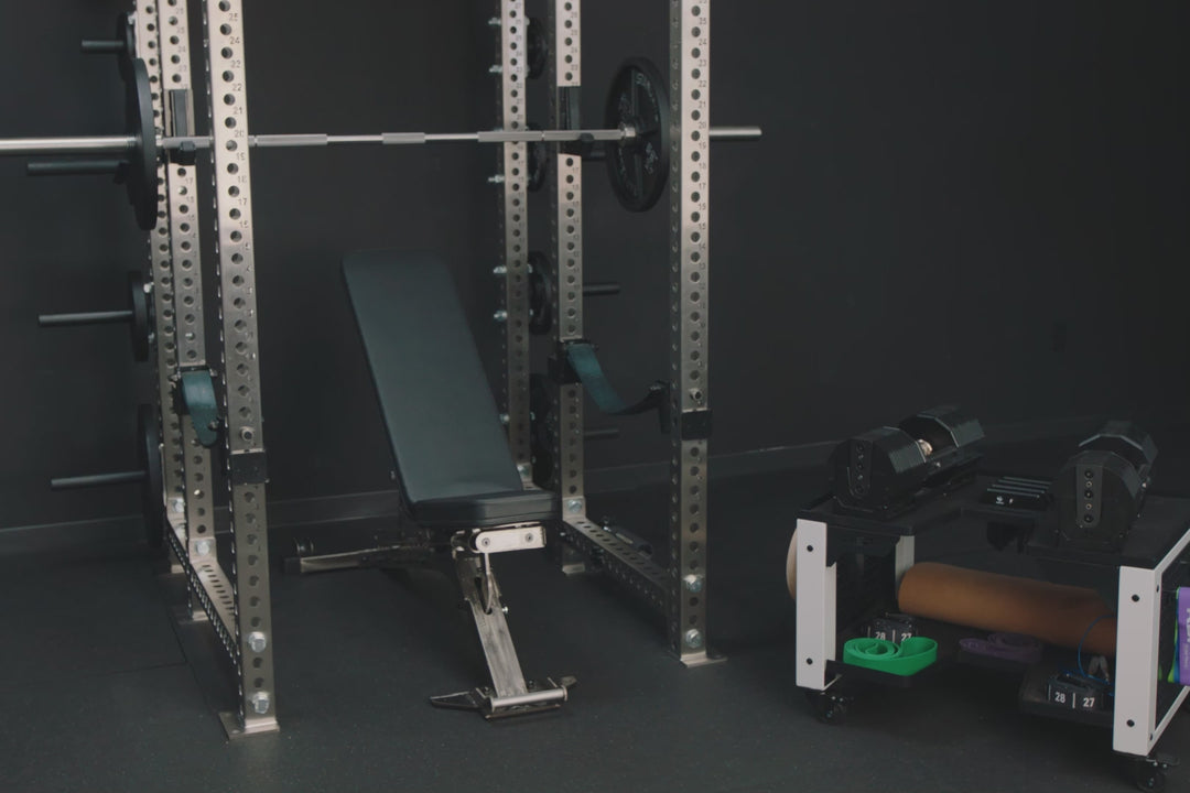 A short video of athletes working out with the Home Gym Essentials Package equipment