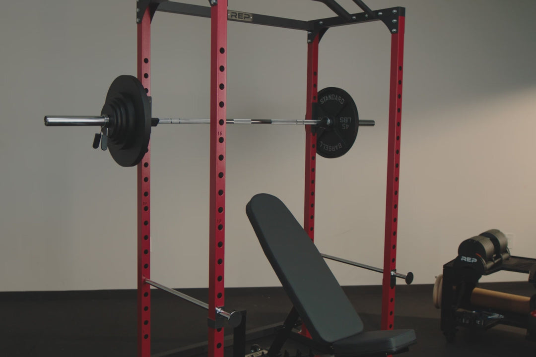 Short video of athletes working out using the Trailhead Home Gym Package