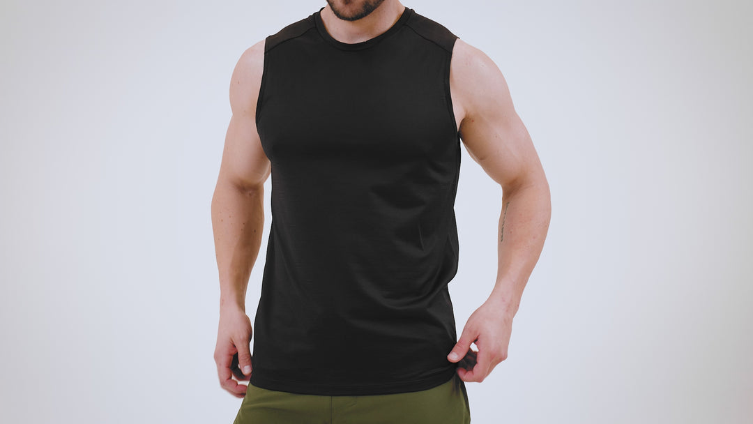 Mens' Solis Muscle Tee short video.