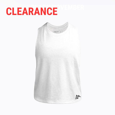 Women's Peak Cropped Dual-Blend Tank