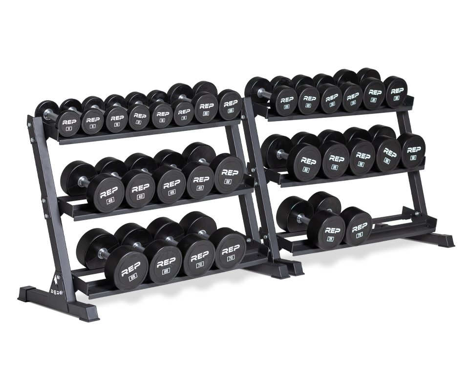 Dumbbell set with clearance stand uk