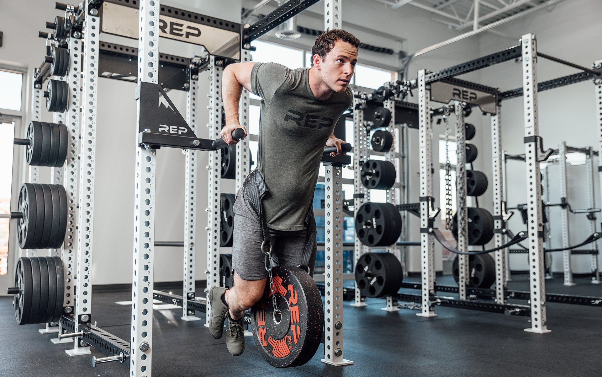 Rep Shop Gc Drop-In Dip Attachment | REP Fitness | Rack Attachments