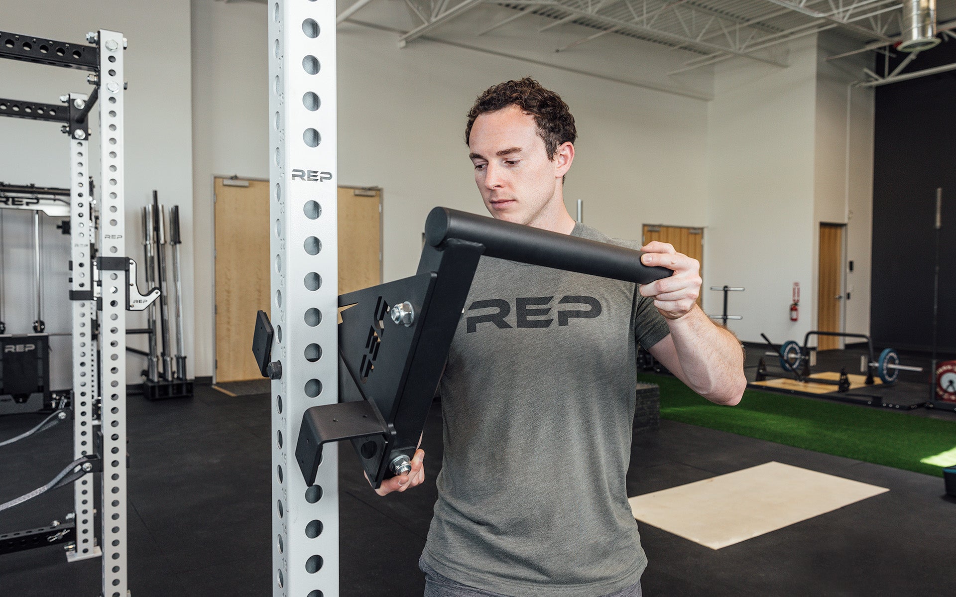Drop-In Dip Attachment | REP Fitness | Rack Attachments