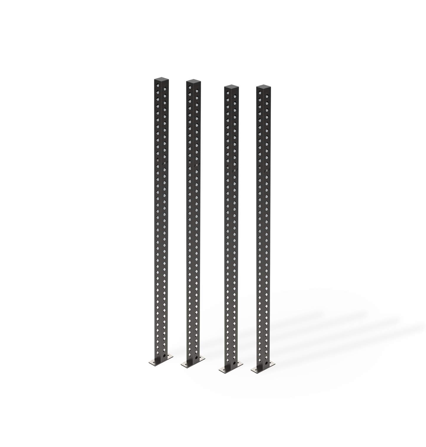Apollo Rack Uprights 93" Clear Coat Set of Four